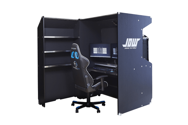 GAMEデスク＋サイドラック